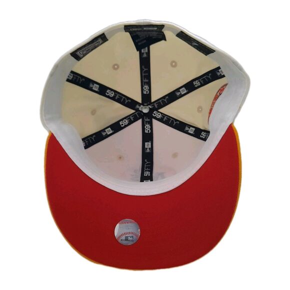 Seattle Mariners New Era Off-White 30th Anniversary Cooperstown 59FIFTY Fitted 7 - Picture 6 of 9